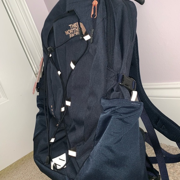 rose gold backpack north face